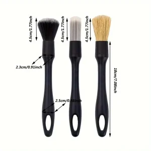 Detailing Brush Set Mixed 3 piece