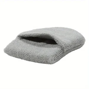 Grey Microfiber Applicator Mitt