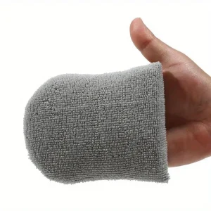 Grey Microfiber Applicator Mitt